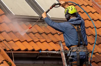 Démoussage et hydrofuge de toiture à Sap-en-Auge